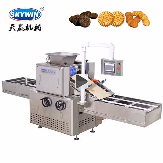 Máquina para hacer galletas tipo bandeja, equipo económico para refrigerios